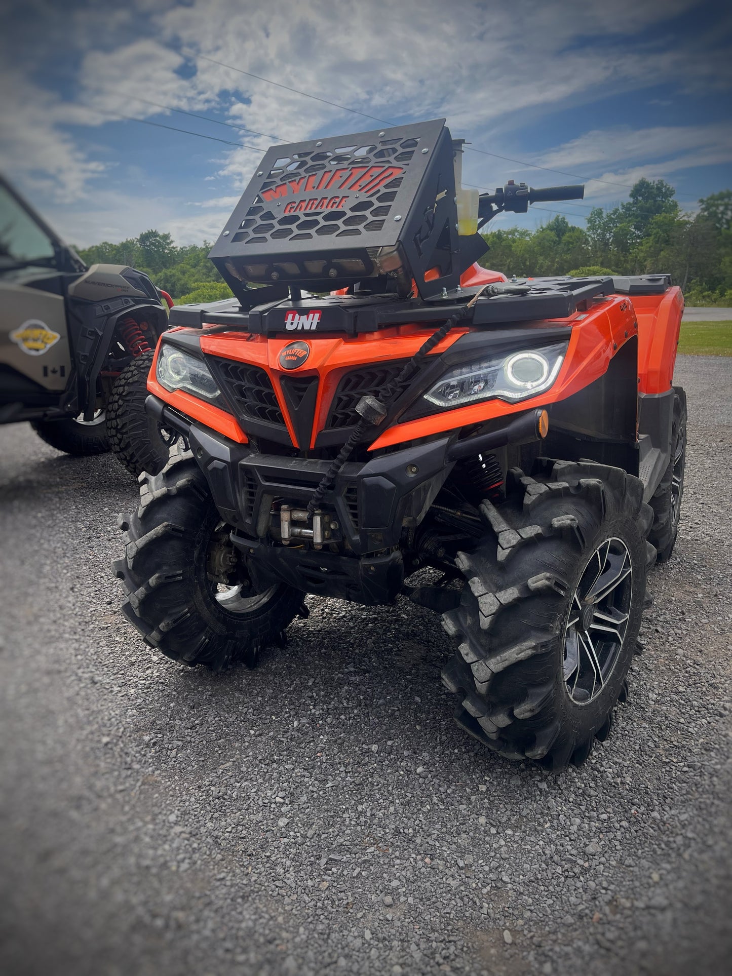 Mylifter Garage CForce 800–1000 Rad Relocation Kit