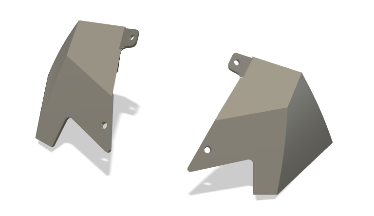 Cforce 800-1000 Side Intake vents