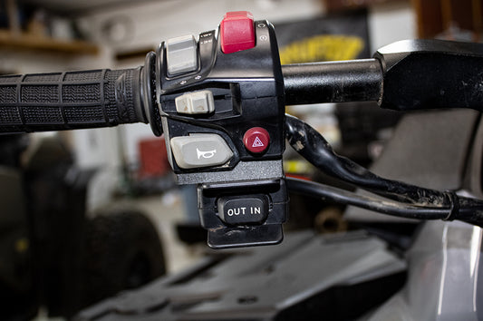 Cforce 800-1000 Winch Switch Relocation