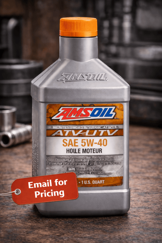 AMSOIL 5W - 40 100% Synthetic ATV/UTV Motor Oil - Can Am - Mylifter Garage