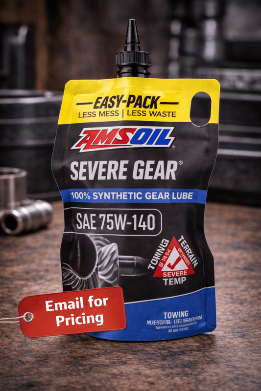 AMSOIL SEVERE GEAR® 75W - 140 100% Synthetic Gear Lube – Rear Differential & Gearbox Fluid | Can - Am & CFMOTO - Mylifter Garage
