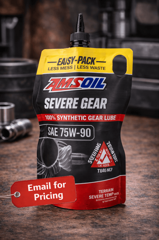AMSOIL SEVERE GEAR® 75W - 90 100% Synthetic Gear Lube – Front Differential Fluid | Can - Am & CFMOTO - Mylifter Garage