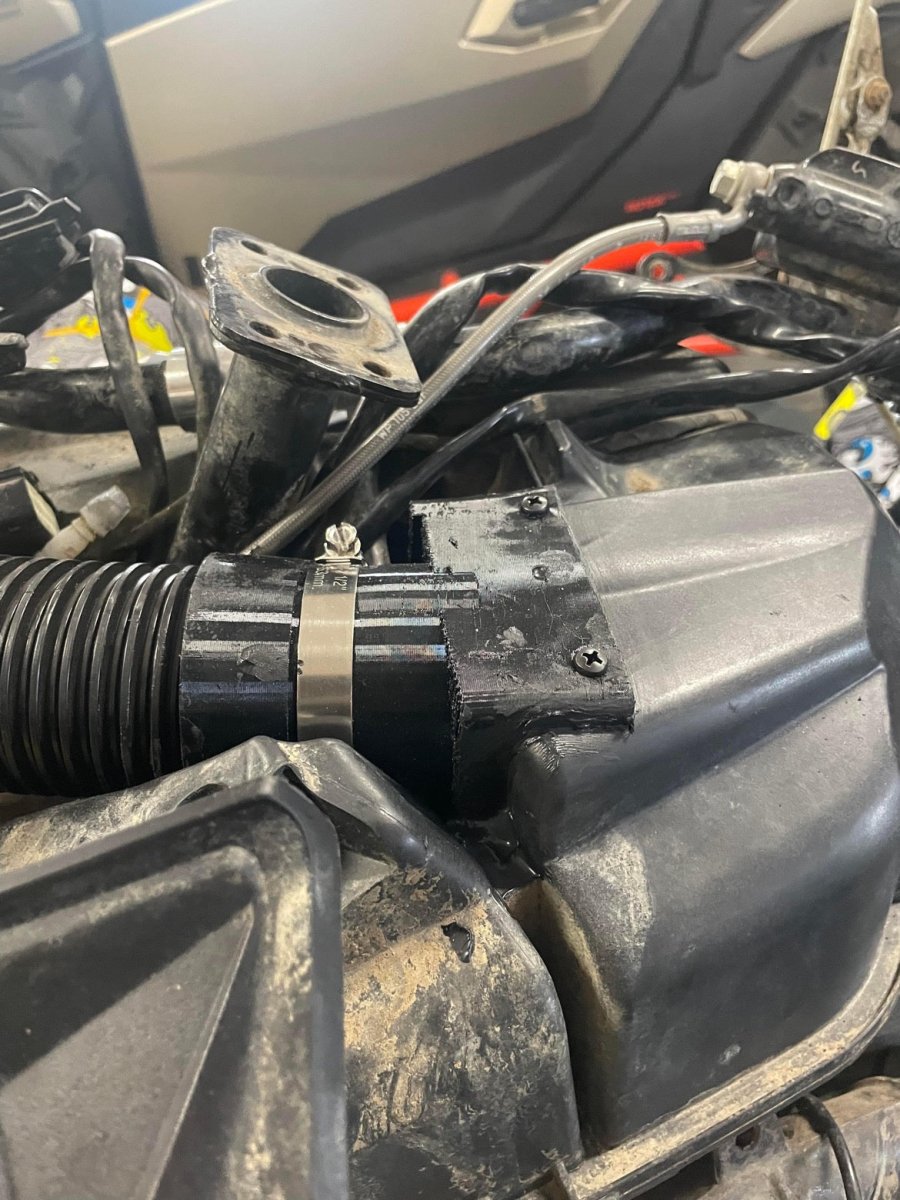 Can am Gen2 Airbox Mod ( 2.5 inch ) - Mylifter Garage