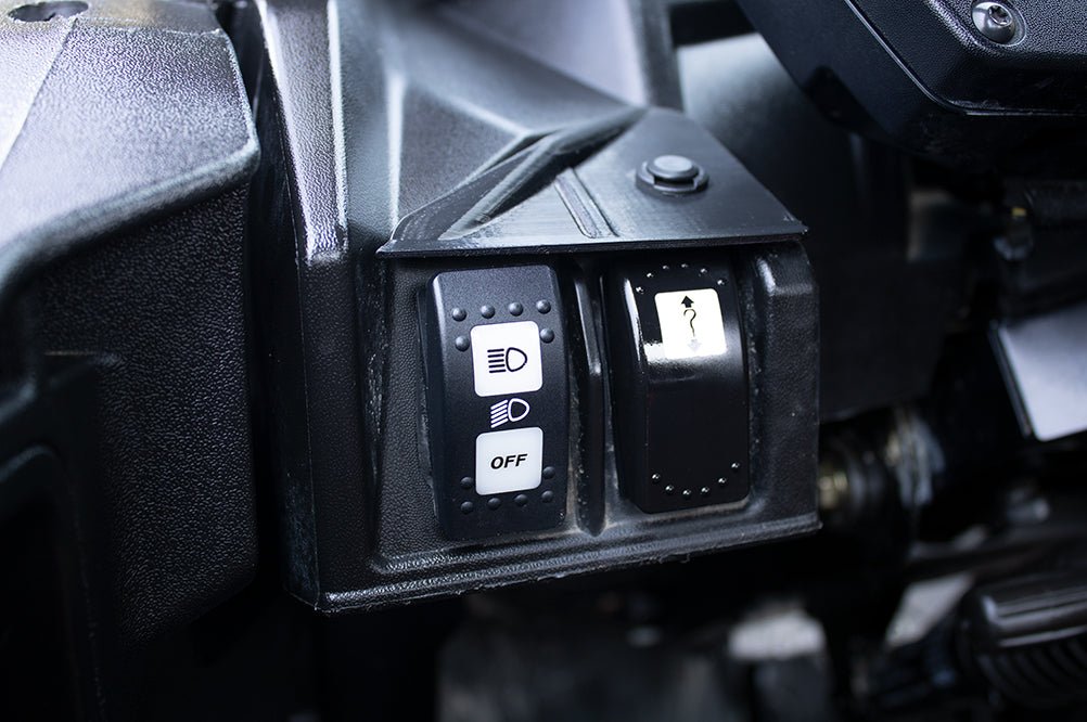 Can am maverick Sport / Trail switch cover - Mylifter Garage