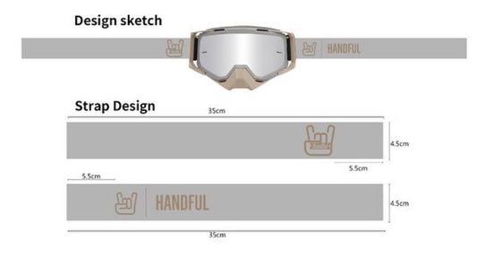 Handful Racecraft Goggles - Mylifter Garage