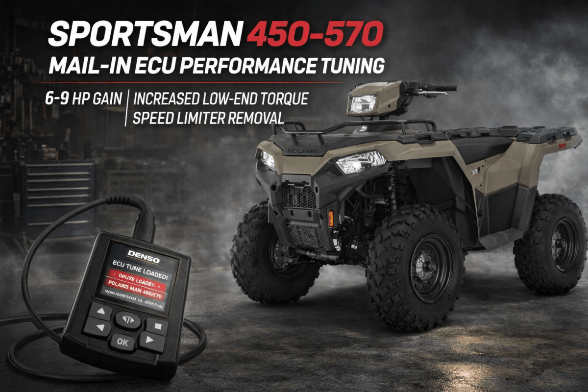 Polaris Inc. Sportsman 450–570 Mail - In ECU Performance Tuning (6–9 HP Gain - Mylifter Garage